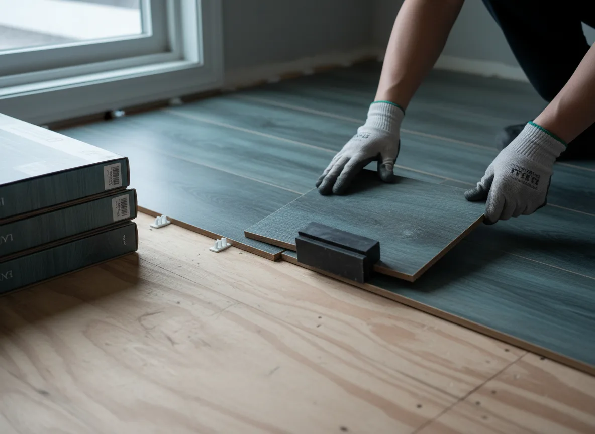 Luxury Vinyl Plank Installation company in Springbrook, WI